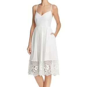 NWT French Connection Lace Hem Dress